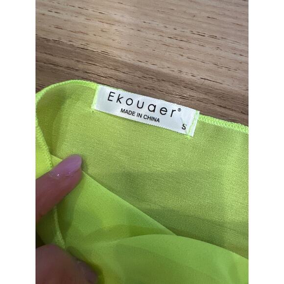 Ekoauer Sarong lime green womens small - Picture 3 of 3